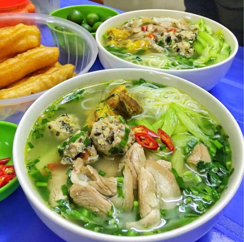 Bún Mọc dọc mùng